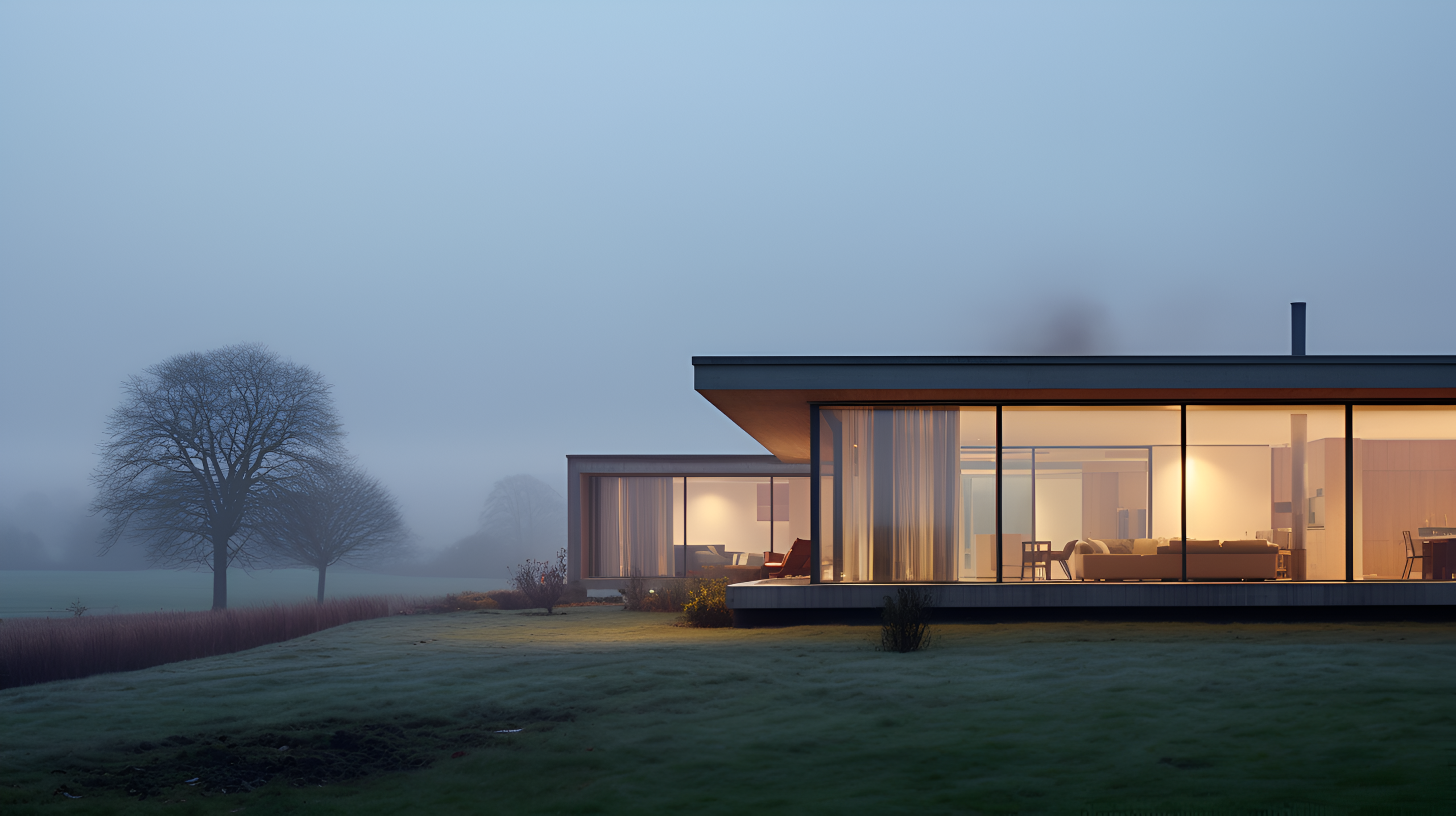 New build home by Thurston King Architects