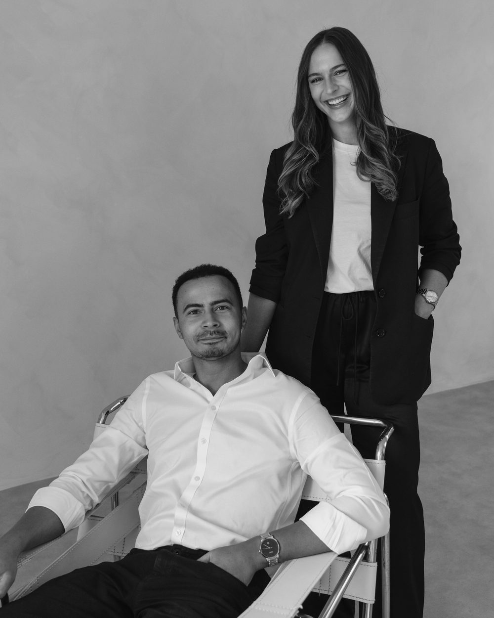 Tyler Thurston and Lucy King, the husband-and-wife directors of Thurston King Architects