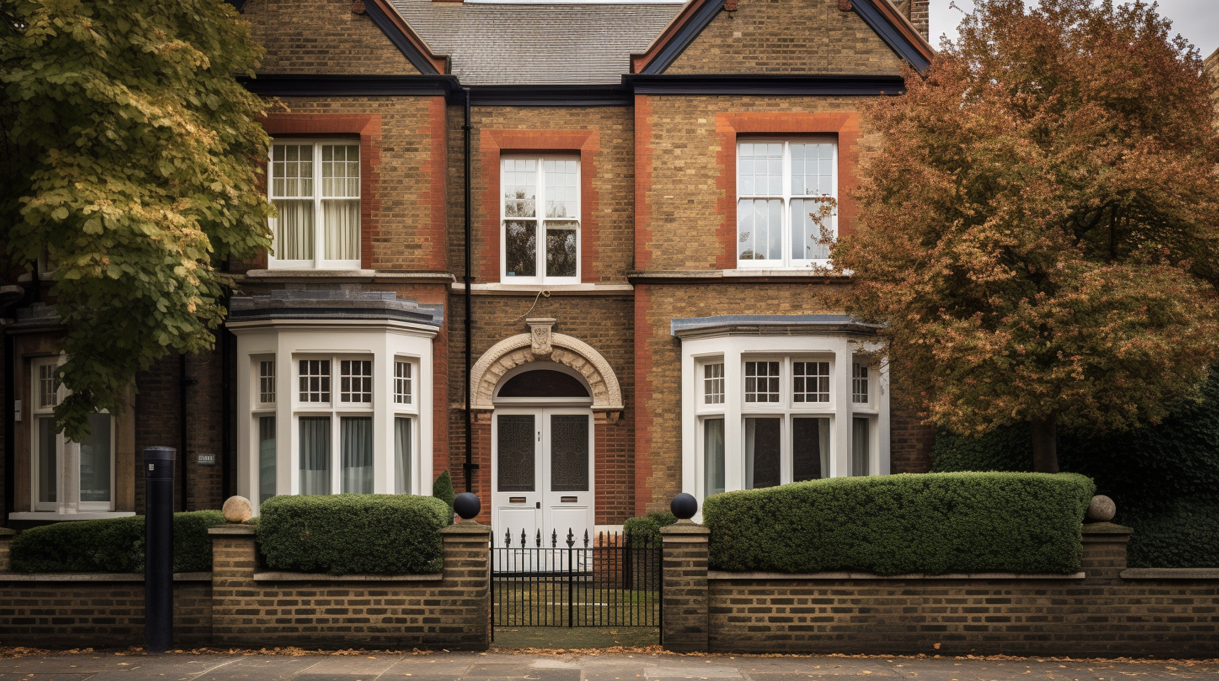 Detached family home with extension and landscaped garden